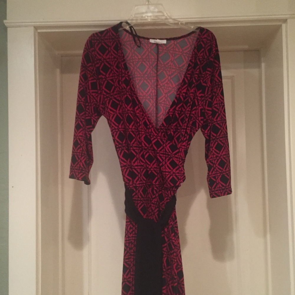 Dressbarn Faux wrap dress size 16